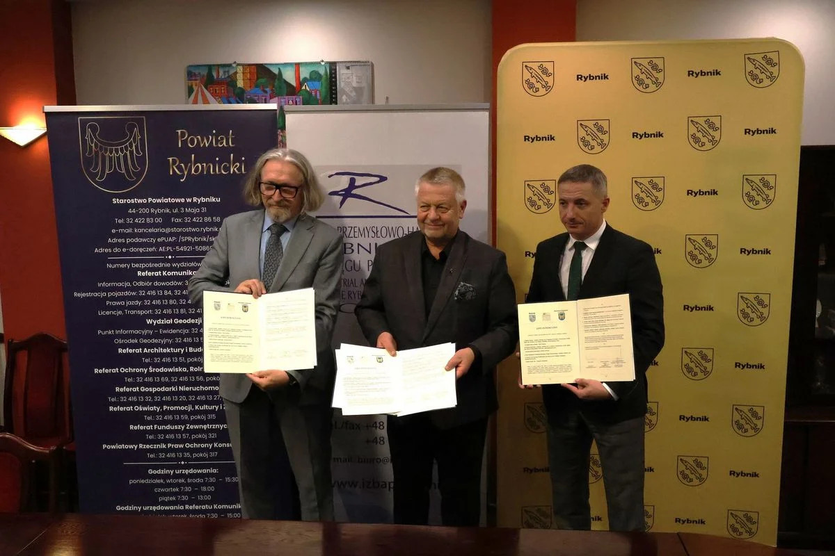 Rybnik, powiat i biznes razem dla gospodarki. Podpisano list intencyjny