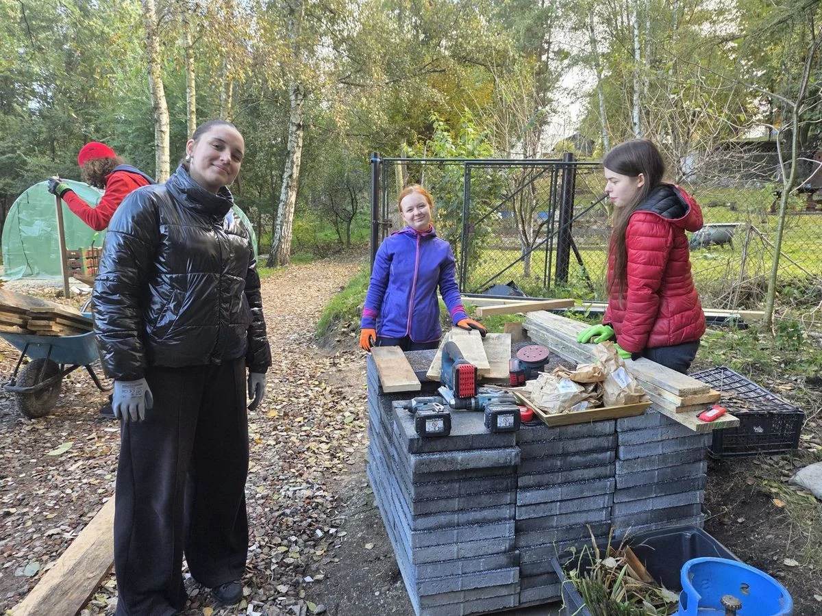 Więcej schronień dla nutrii w Radziejowie. Wolontariusze rozbudowali ośrodek