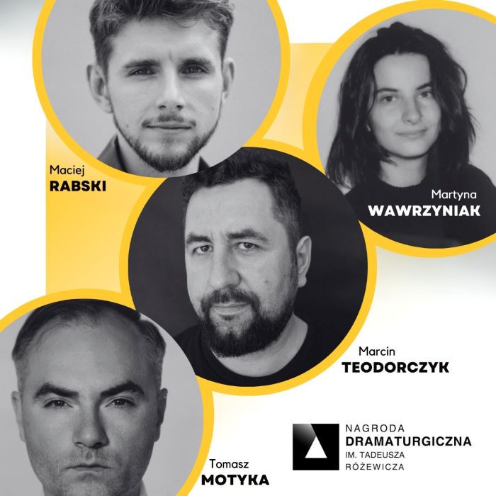 Znamy finalistów IV edycji Konkursu o Nagrodę Dramaturgiczną im. Tadeusza Różewicza!