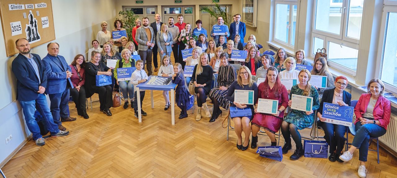 Gliwice uczą Szachów. Ruszył unikatowy program w szkołach