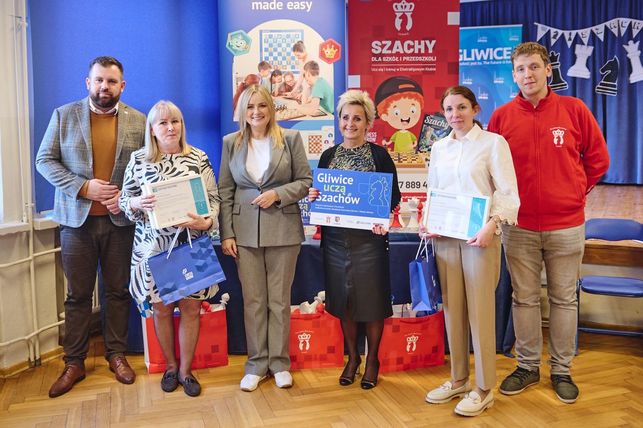 Gliwice uczą Szachów. Ruszył unikatowy program w szkołach