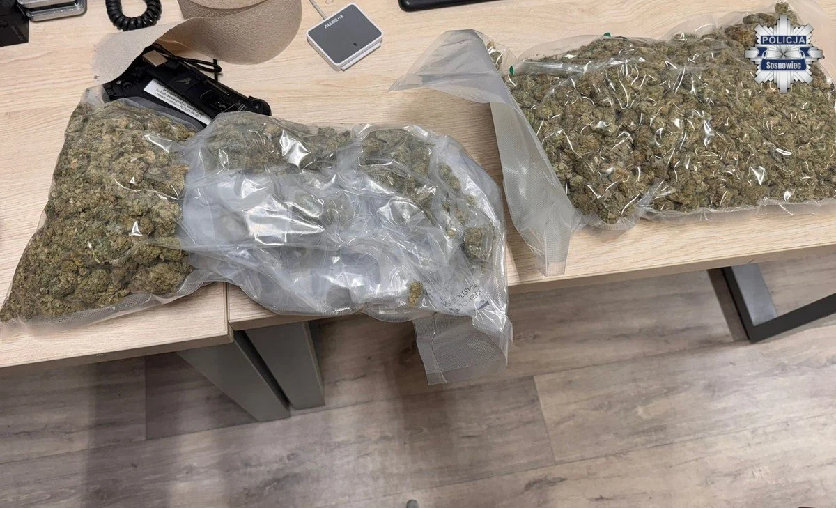 Sosnowieccy wywiadowcy zabezpieczyli ponad 2 kg marihuany