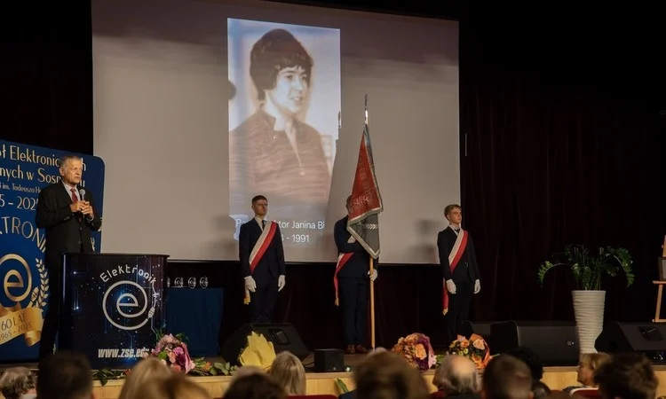 Elektronik uczcił mgr inż. Janinę Bialik
