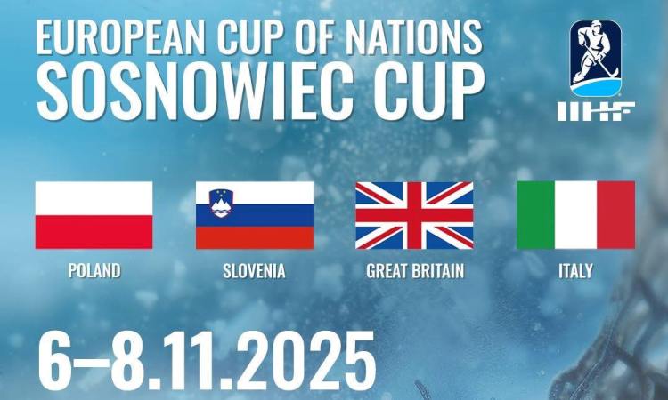Europejski Puchar Narodów w Sosnowcu. Polacy zmierzą się z elitą hokeja w listopadzie
