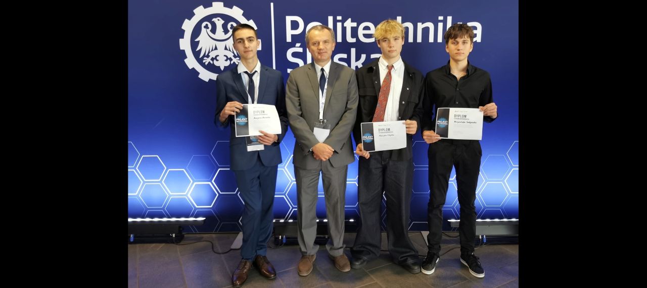 Uczniowie z Elektronika nagrodzeni przez Politechnikę Śląską!