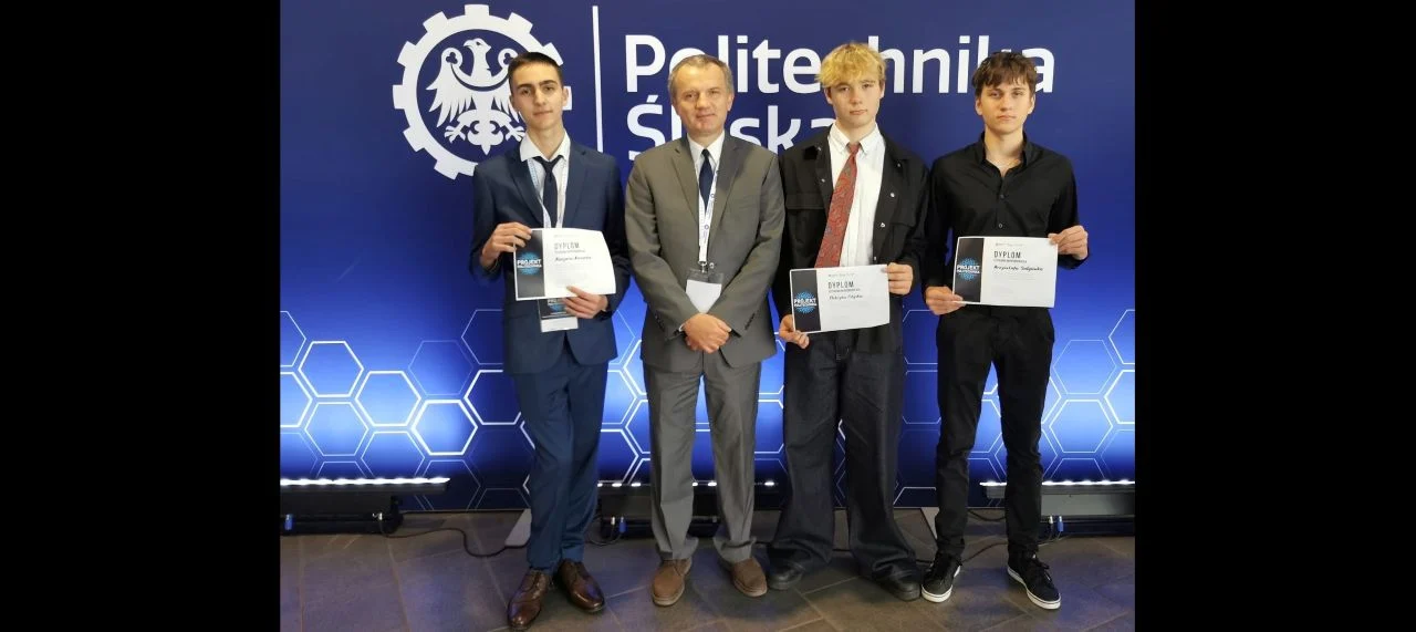 Uczniowie z Elektronika nagrodzeni przez Politechnikę Śląską!
