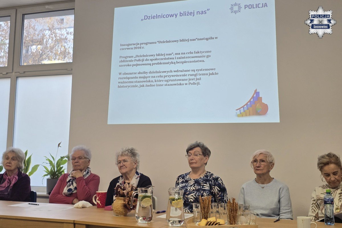 Debata o bezpieczeństwie w Sosnowcu: dzielnicowi omówili ważne kwestie z mieszkańcami
