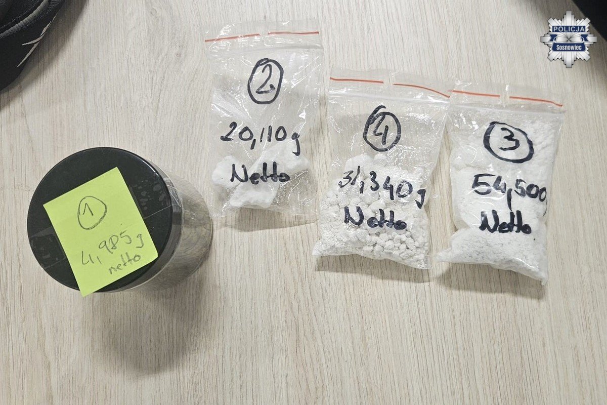 Policja zatrzymała 27-latka z marihuaną i amfetaminą – grozi mu 10 lat więzienia