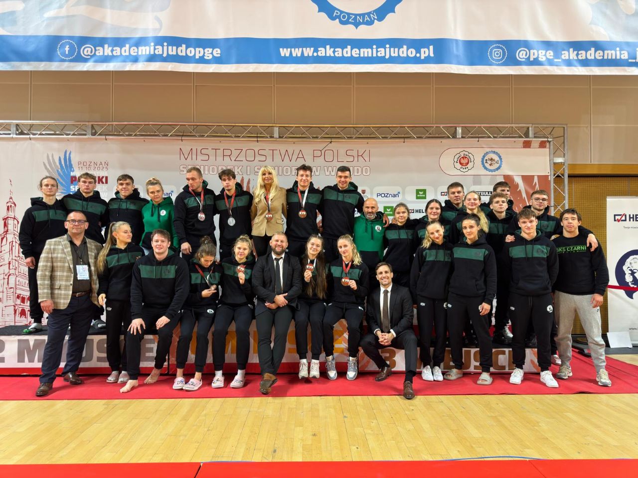 Dżudocy i dżudoczki Czarnych Bytom z 8 medalami na Mistrzostwach Polski Seniorów