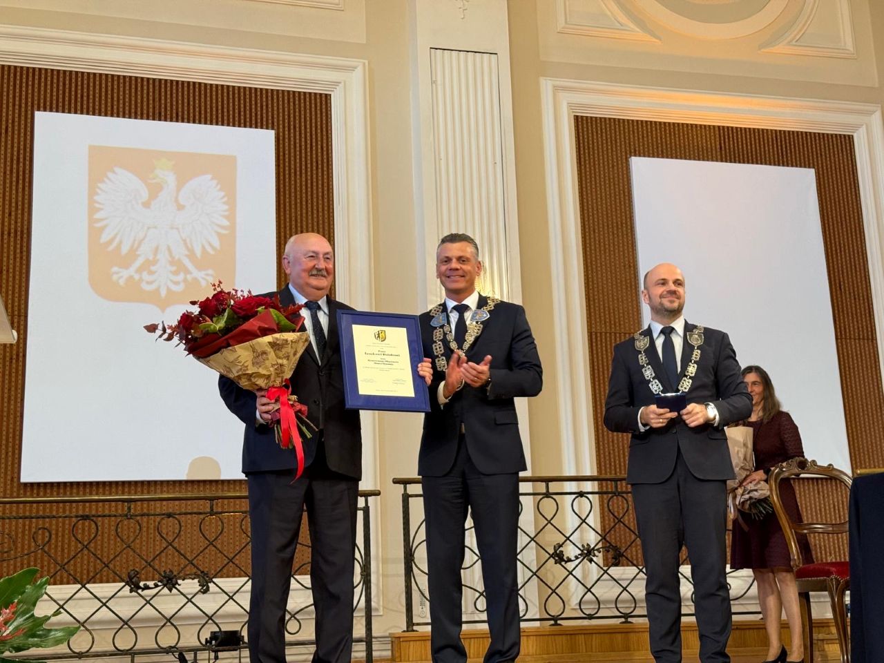 Leszek Dziub Honorowym Obywatelem Miasta Bytomia