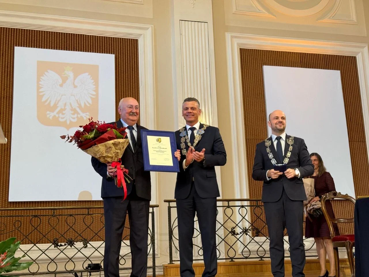 Leszek Dziub Honorowym Obywatelem Miasta Bytomia