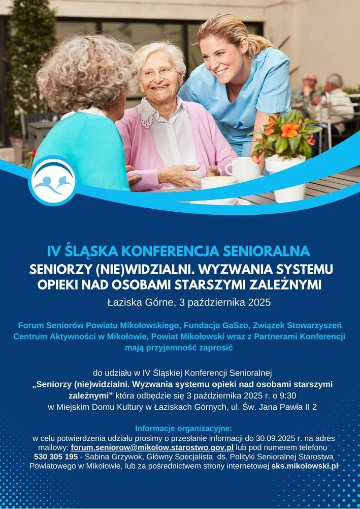 Już 3 października odbędzie się IV Śląska Konferencja Senioralna