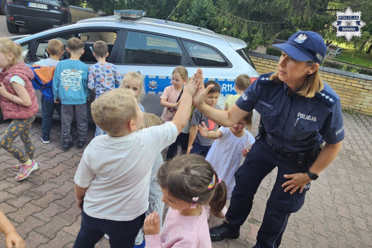 Mam przyjaciela policjanta. Ruszyły spotkania mundurowych z dziećmi z przedszkoli