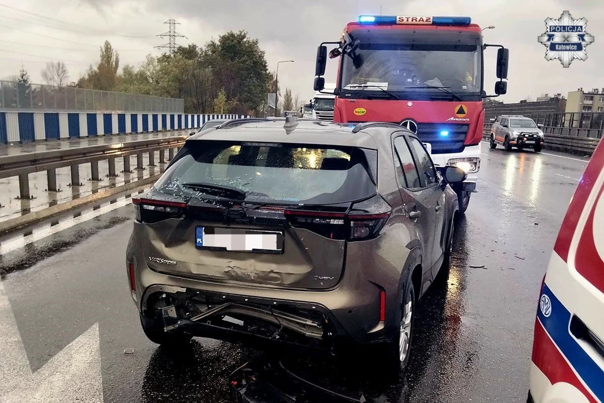 Groźny karambol na Alei Roździeńskiego – policja apeluje o ostrożność