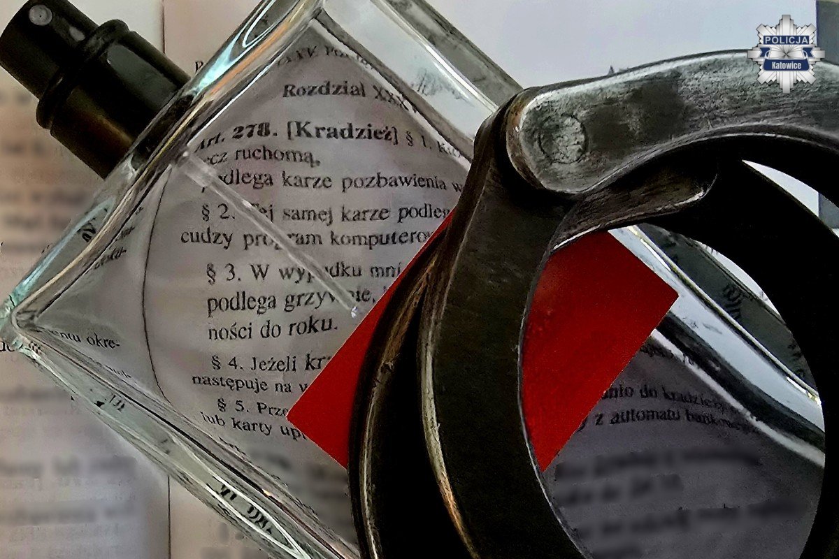 Recydywista złapany za kradzieże perfum i alkoholu. 34-latek usłyszał 11 zarzutów