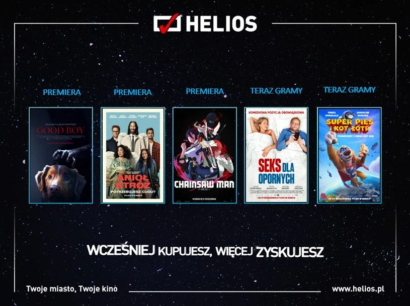 Filmowa jesień w kinach Helios