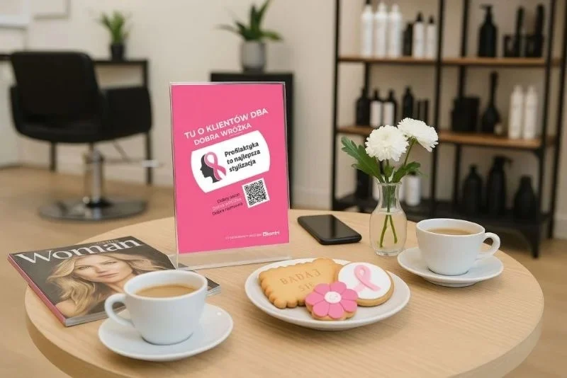 Nieoczywiste miejsca, ważne rozmowy – akcja promująca profilaktykę raka piersi w Żorach