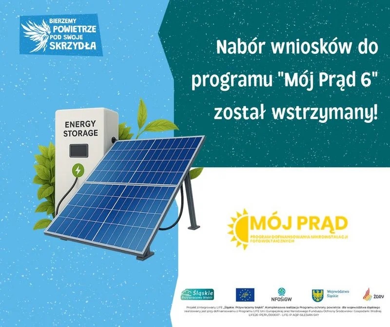 Zakończenie naboru do programu Mój Prąd 6.0 – środki wyczerpane!