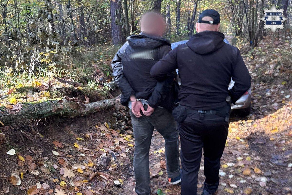 Akcja kryminalnych w Żorach. Pościg, zatrzymanie i narkotyki