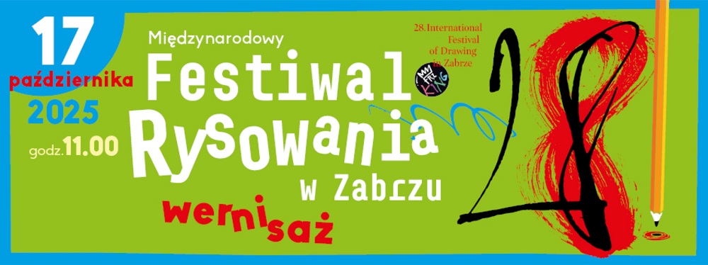 28. Międzynarodowy Festiwal Rysowania – wystawa laureatów w Galerii MOK