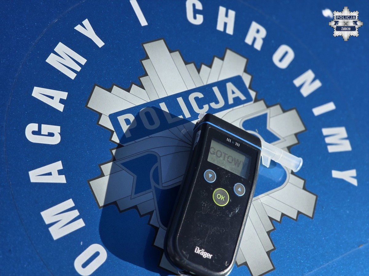 Kradzież alkoholu w Zabrzu – zatrzymany nietrzeźwy sprawca stracił prawo jazdy