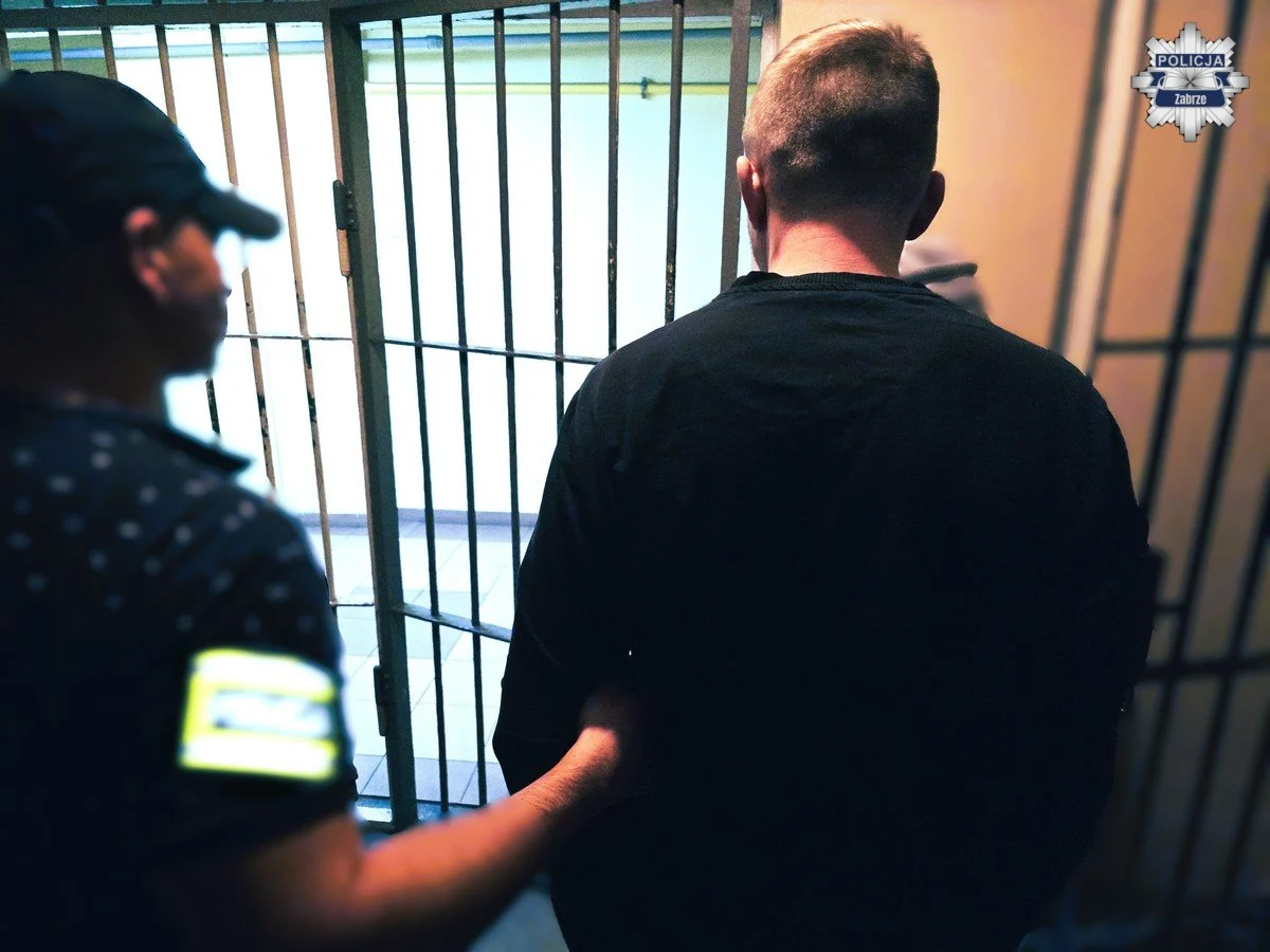 Rozbój w Zabrzu. Zatrzymany 39-latek ma na koncie wcześniejsze przestępstwa