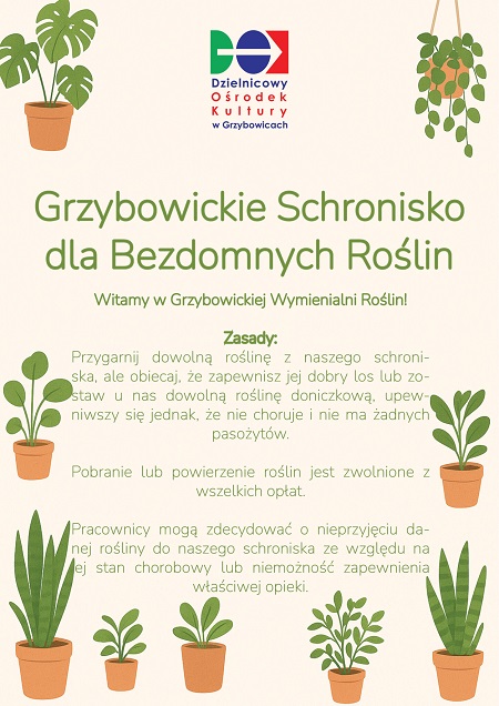 Zabrze ma swoje Schronisko dla Bezdomnych Roślin. Inicjatywa DOK Grzybowice