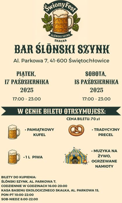 Już jutro Świony Fest 2025 – biesiada i śląski klimat w jednym miejscu!