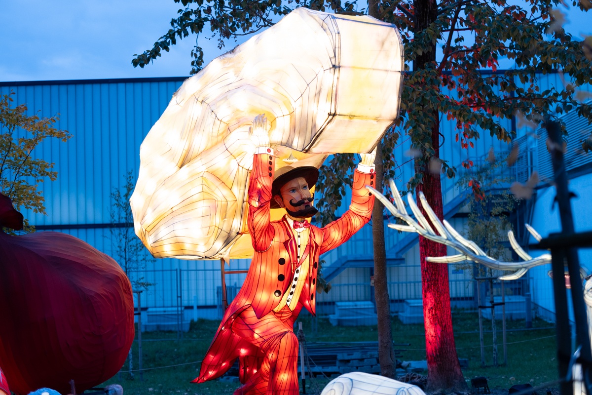 Lumina Park rozświetlił Świętochłowice – „Akademia Pana Kleksa” na Skałce