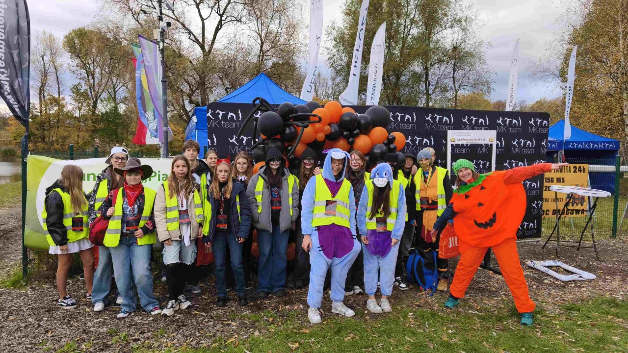 Wolontariusze wsparli bieg 2