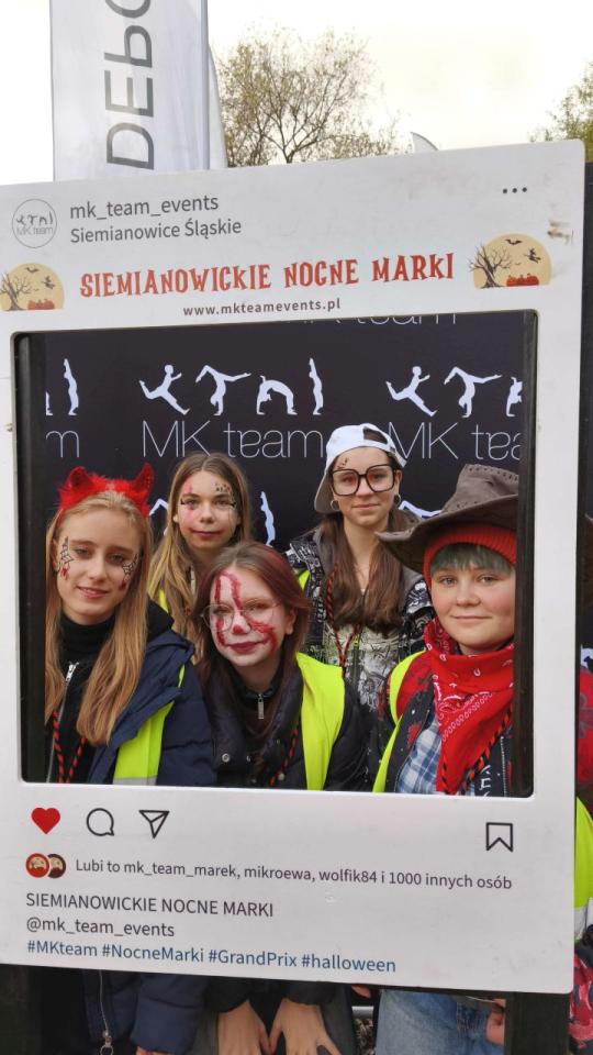 Wolontariusze wsparli bieg 4