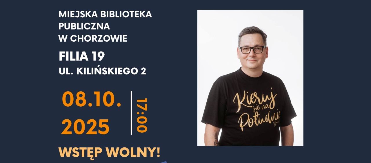 Jarosław Juszkiewicz w Chorzowie! Spotkanie z „głosem Google Maps” już 8 października