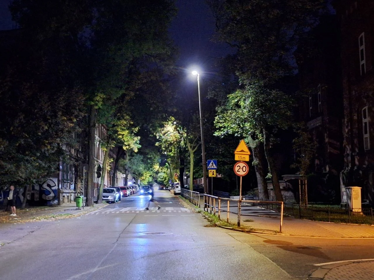 Ulica 11 Listopada zyskała nowoczesne oświetlenie LED