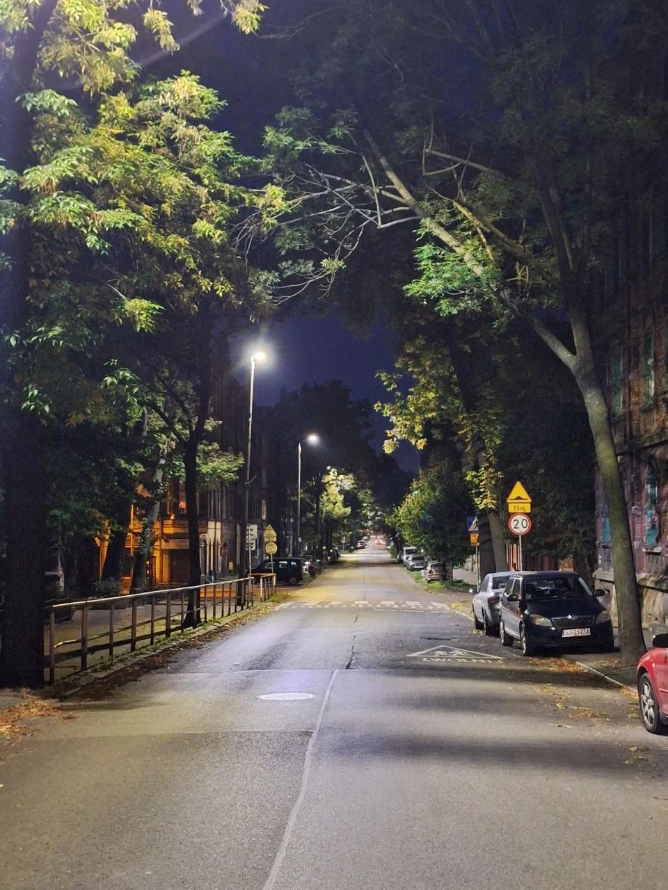 Ulica 11 Listopada zyskała nowoczesne oświetlenie LED