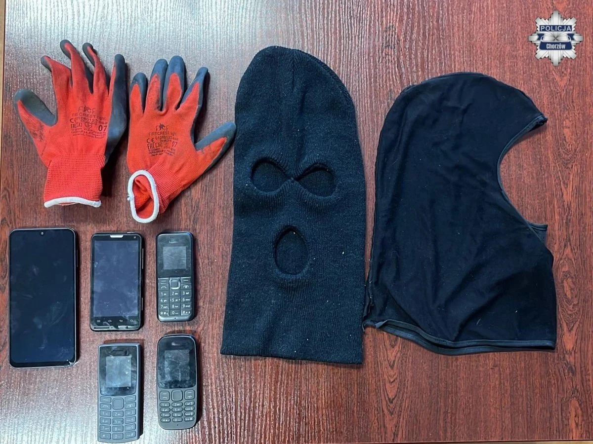 Seria włamań w Chorzowie: zatrzymano dwóch mężczyzn, grozi im do 10 lat więzienia