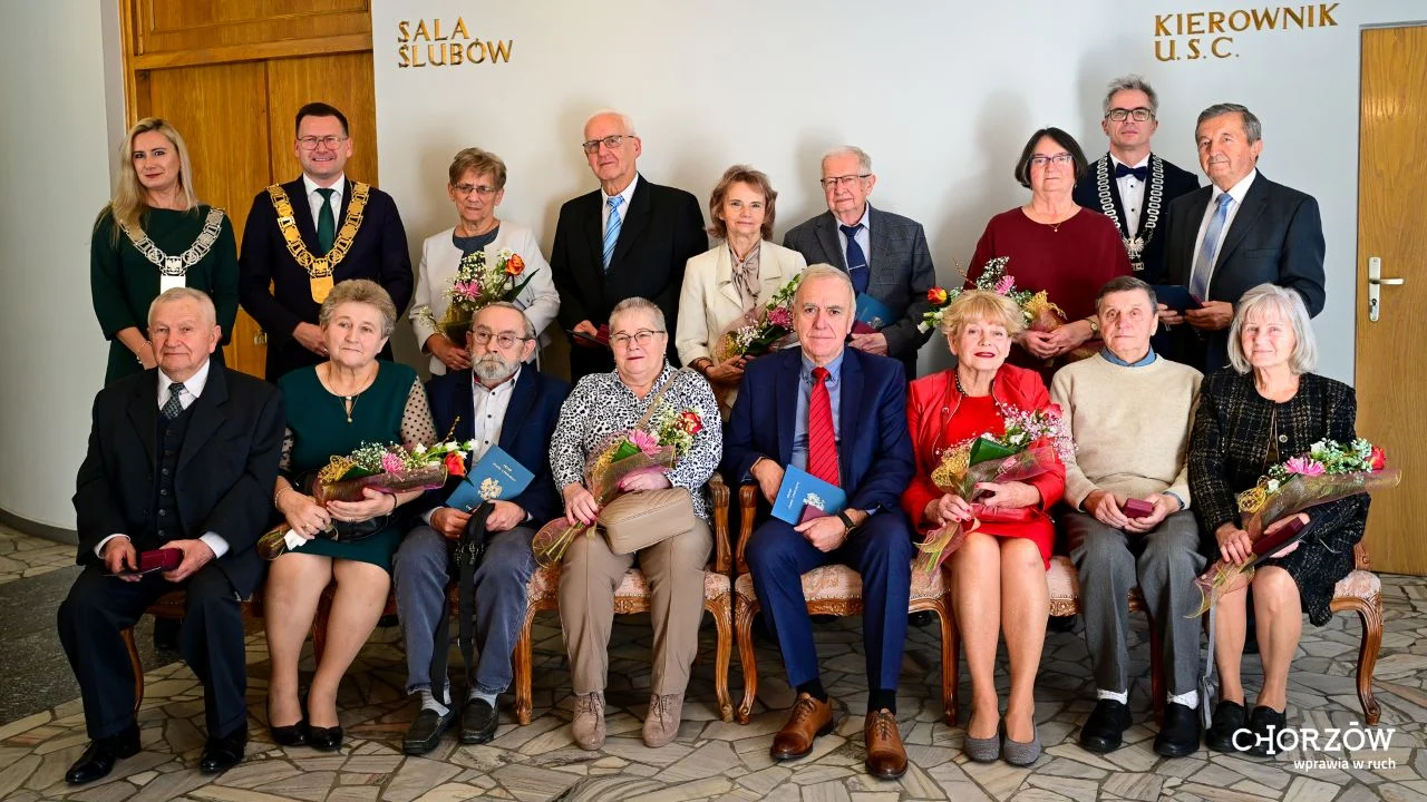 Chorzów świętował Europejski Dzień Seniora i Złote Gody par z 50-letnim stażem [ZDJĘCIA]