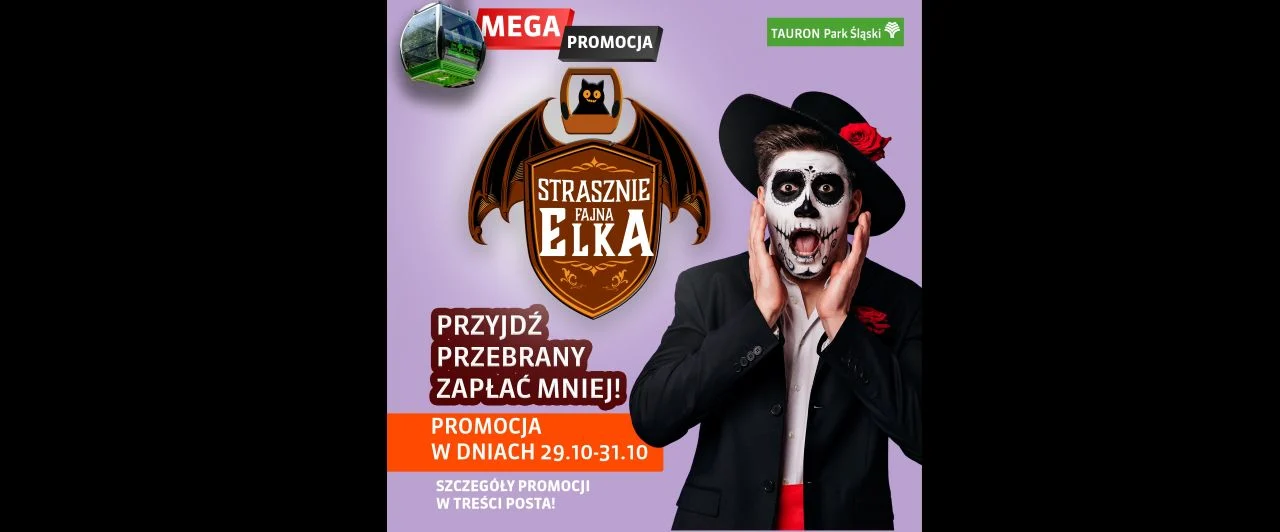 Strasznie fajna ELKA – halloweenowa akcja w TAURON Parku Śląskim