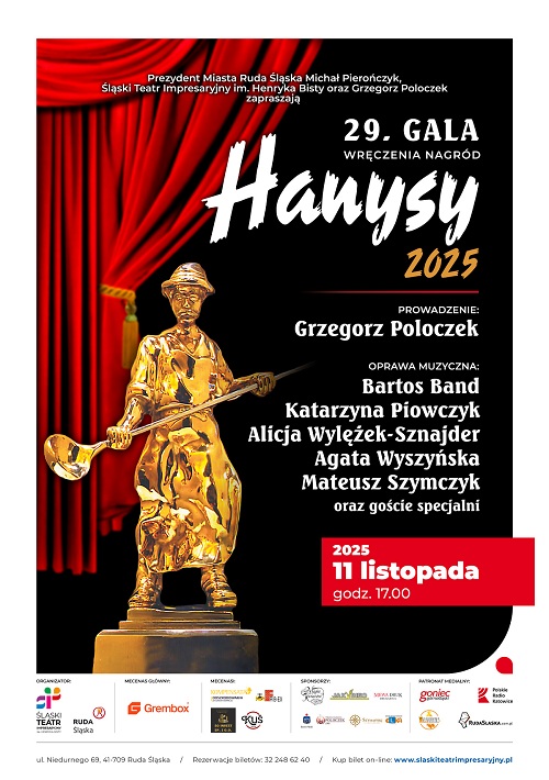 29. Gala wręczenia nagród HANYSY 2025