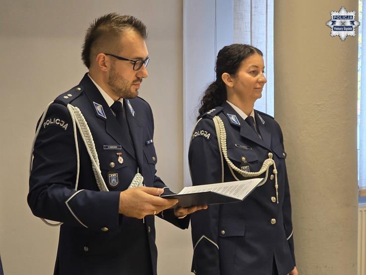 Zmiana na stanowisku Komendanta Miejskiego Policji / fot. KMP Piekary Śląskie
