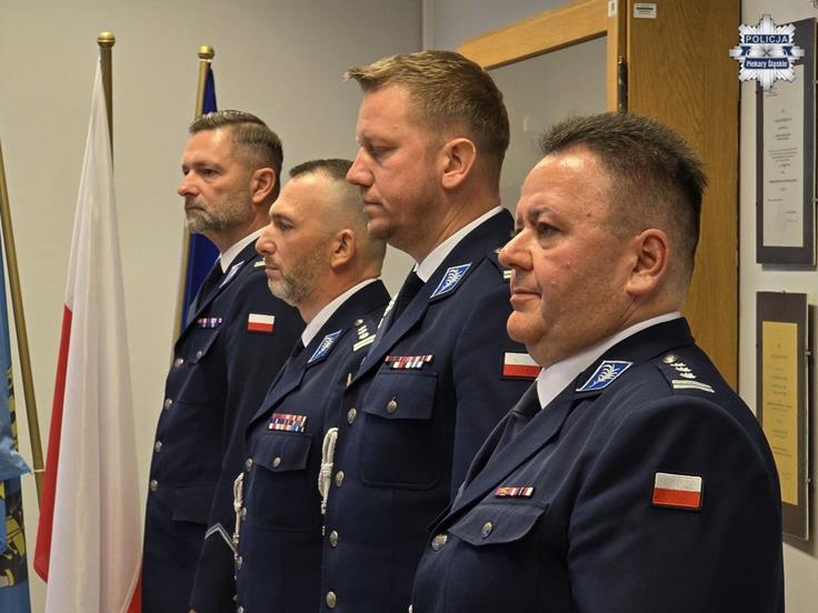 Zmiana na stanowisku Komendanta Miejskiego Policji / fot. KMP Piekary Śląskie