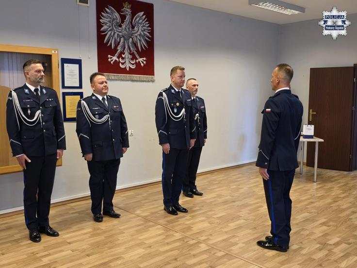 Zmiana na stanowisku Komendanta Miejskiego Policji / fot. KMP Piekary Śląskie