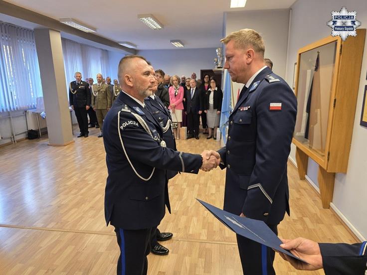 Zmiana na stanowisku Komendanta Miejskiego Policji / fot. KMP Piekary Śląskie