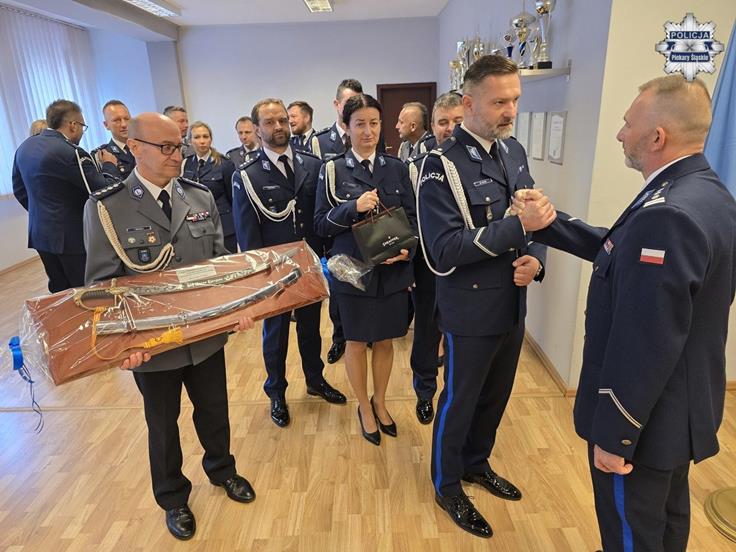 Zmiana na stanowisku Komendanta Miejskiego Policji / fot. KMP Piekary Śląskie