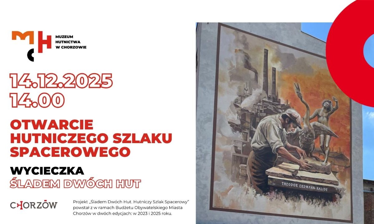 Otwarcie Hutniczego Szlaku Spacerowego w Chorzowie. Ruszamy Śladem Dwóch Hut!