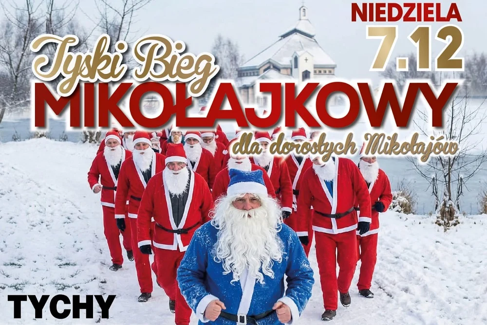 Tyski Bieg Mikołajkowy 2025 – dołącz do sportowego wyzwania w Parku Suble!"