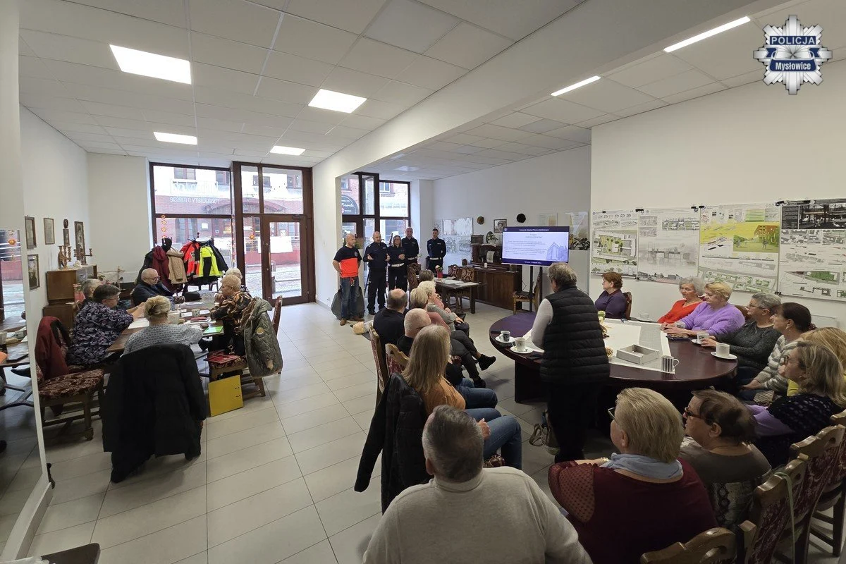 Bezpieczni na drodze. Mysłowice rozmawiały o bezpieczeństwie seniorów