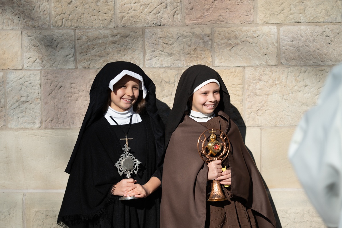 Najmłodsi mieszkańcy Kochłowic wyjątkowo uczcili Uroczystość Wszystkich Świętych