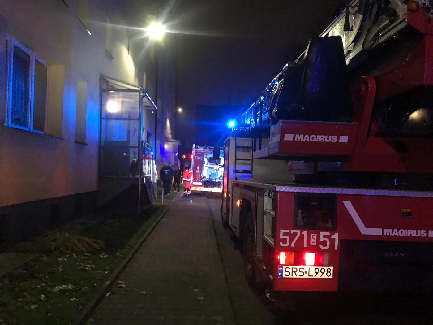 Pożar mieszkania na ulicy Mickiewicza w Rudzie Śląskiej