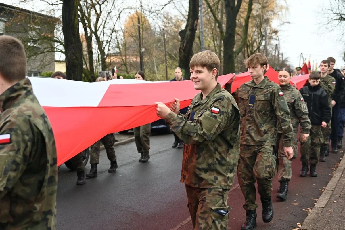 Uroczystości z okazji 107. rocznicy odzyskania niepodległości w Rudzie Śląskiej