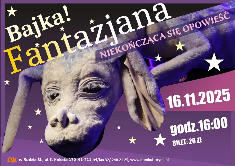 „Fantazjana – Niekończąca się historia” ponownie na scenie Domu Kultury